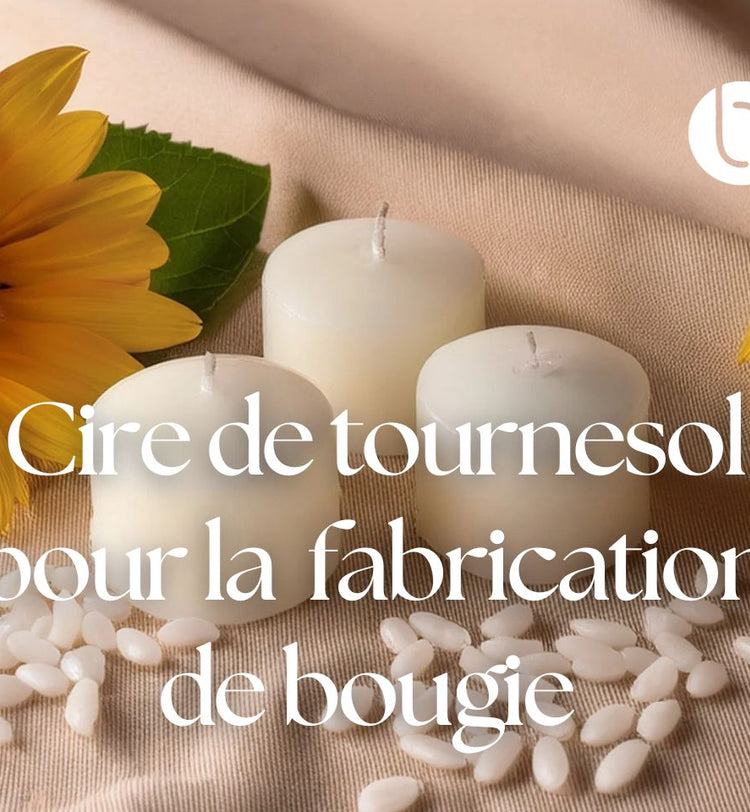 Cire de tournesol, idéale pour la fabrication de bougie ?