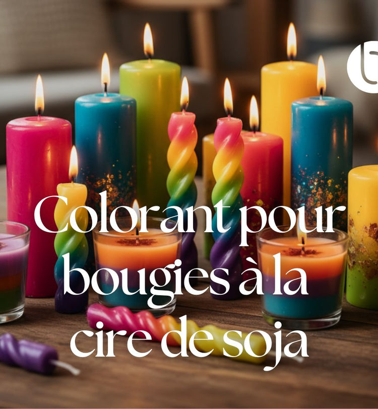 Quel colorant pour bougies à la cire de soja ?