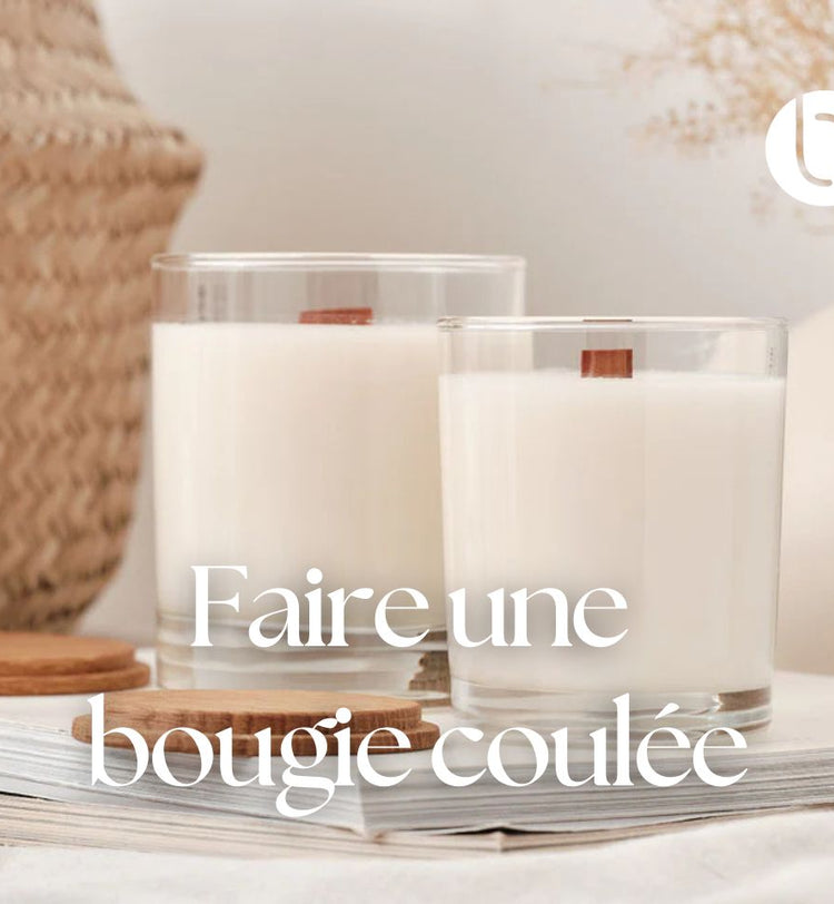 Comment faire une bougie coulée ?