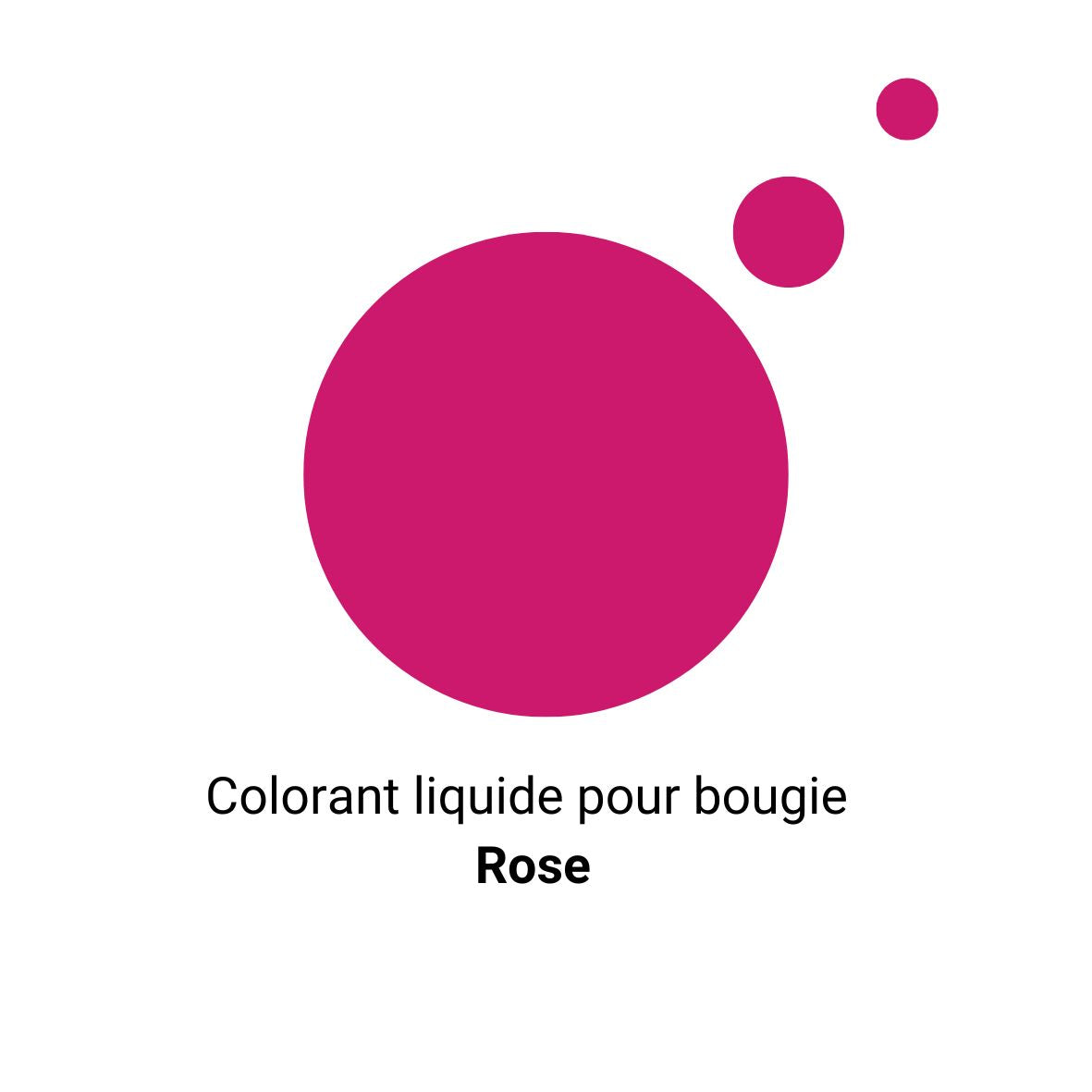 Colorant pour bougies rose