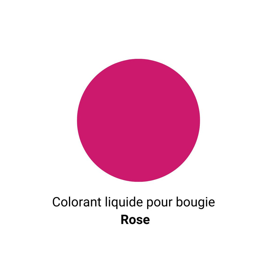 Colorant pour bougies rose