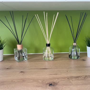 Lot De 2 Pots Verre Ambré 500 Ml Avec Couvercle Noir - Idéal Bougies, Cosmétiques Maison, Zéro Déchet